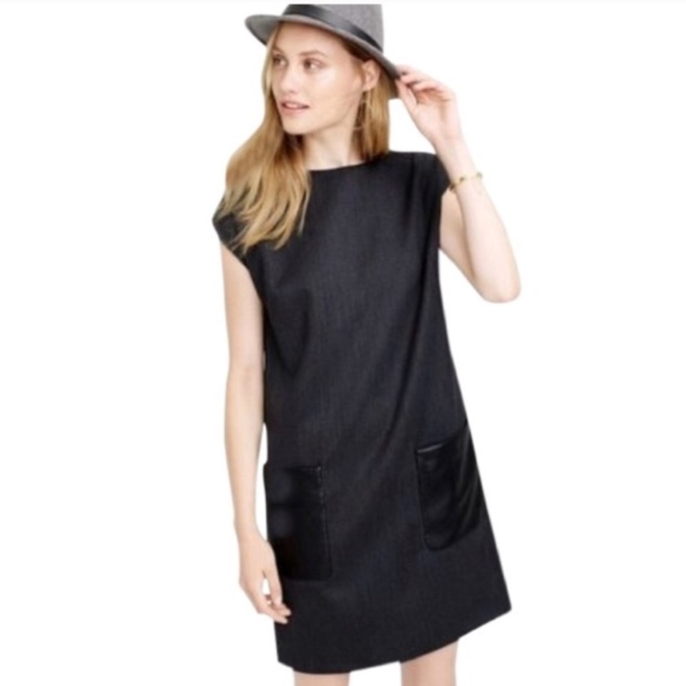 J. Crew Heather Grey Shift Dress, size 4